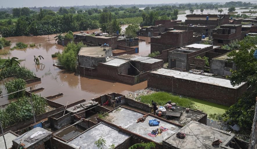 Pakistan floods affected people in 2025